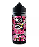 DOOZY TEMPTATIONS 100ML STRAWBERRY MILK